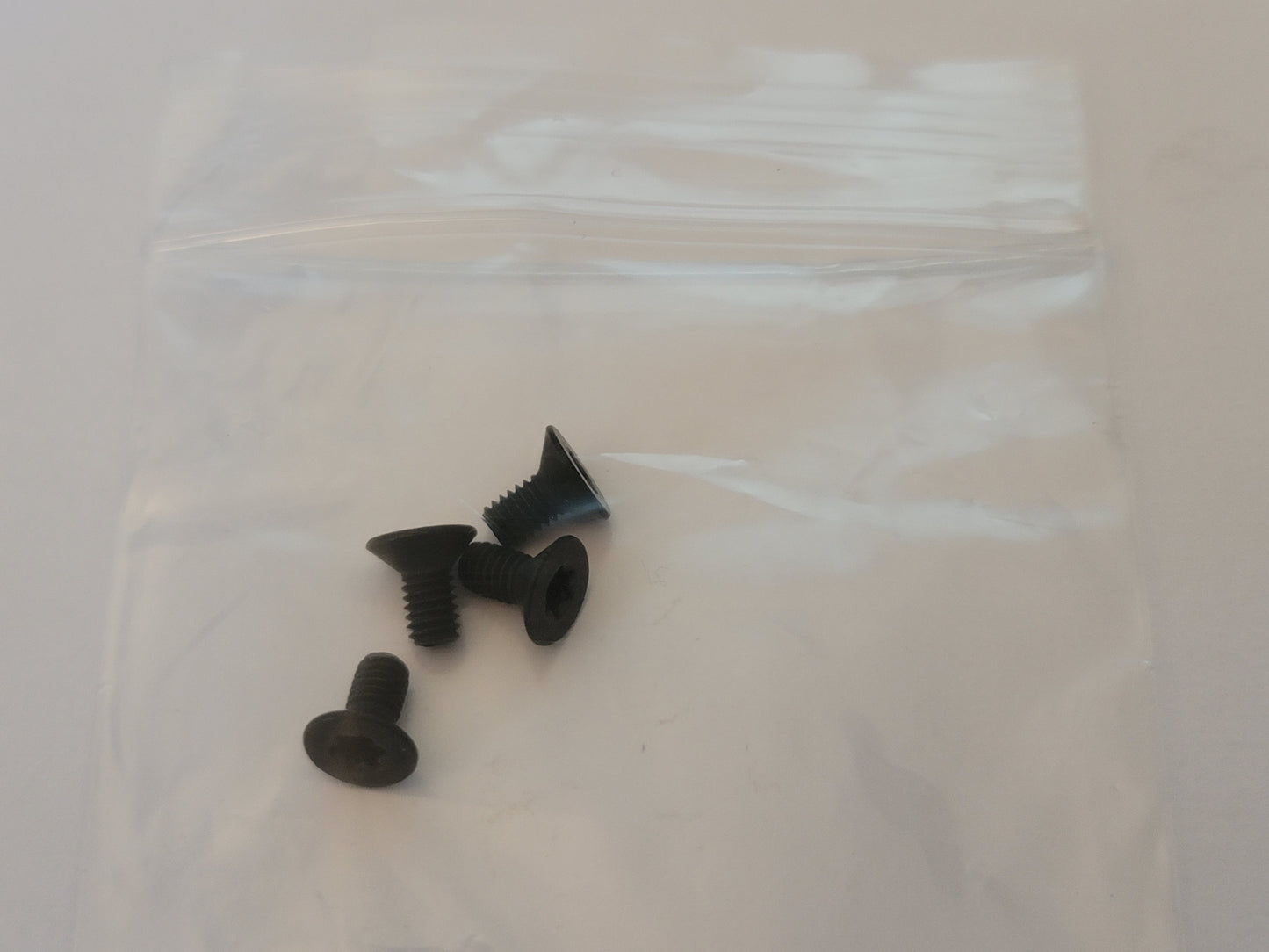 M4 x 8mm T20 Torx Countersunk  Black Stainless Steel Screws