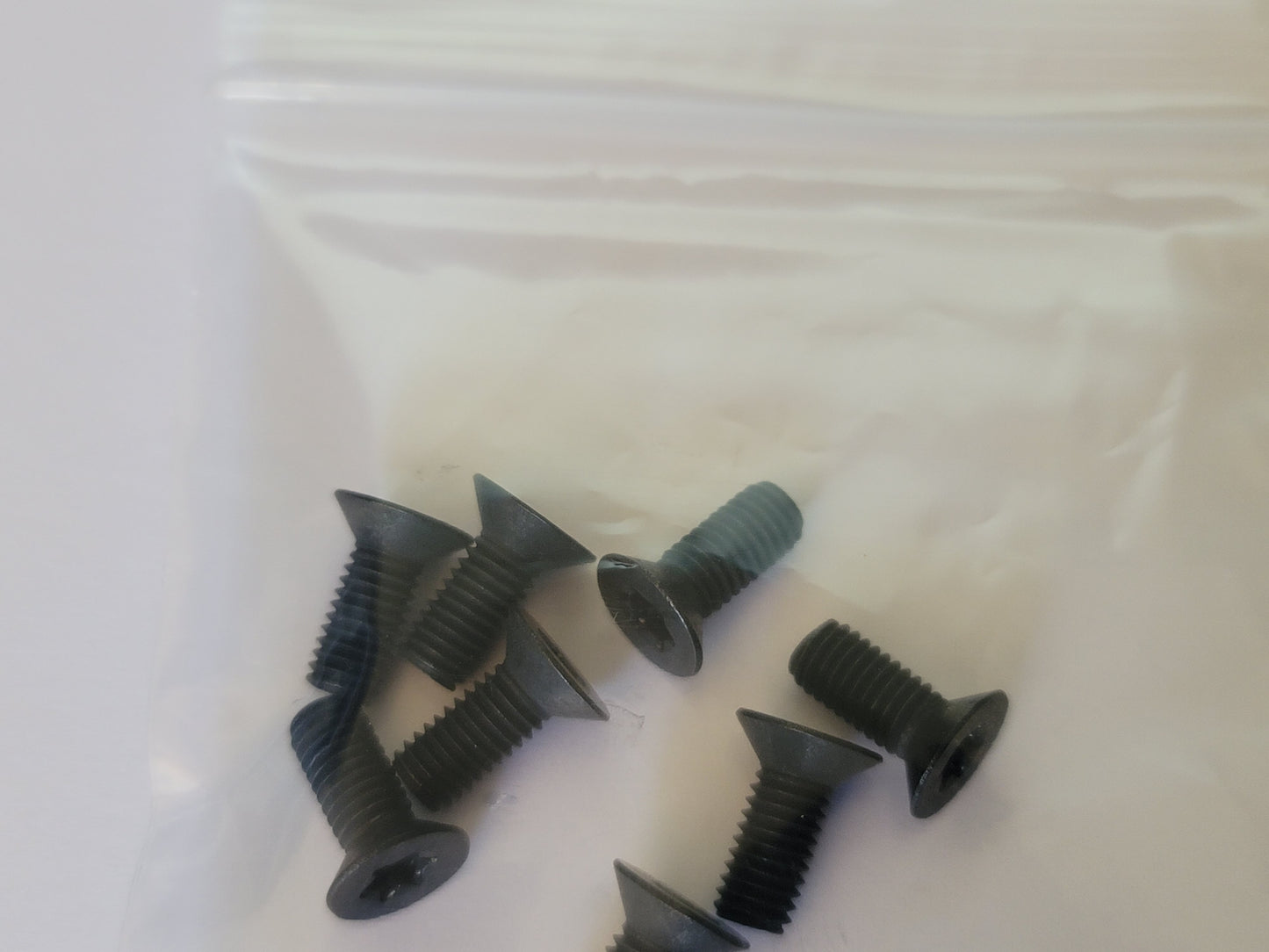M5 x 12mm T25 Torx Countersunk  Black Stainless Steel Screws
